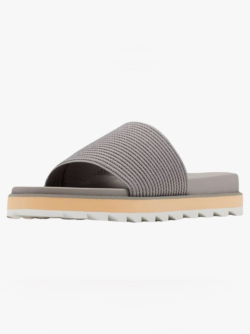 Sorel Women's Light Gray Slide Sandals